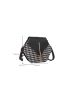 Tassel Decor Houndstooth  Graphic Crossbody Bag