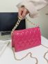 Mini Quilted Flap Chain Square Bag