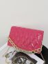 Mini Quilted Flap Chain Square Bag