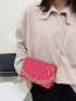 Mini Quilted Flap Chain Square Bag