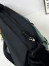 Colorblock Crossbody Bag With Cartoon Bag Charm