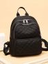 Minimalist Quilted Nylon Classic Backpack