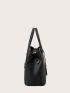 Minimalist Top Handle Tote Bag