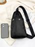 Minimalist Earphone Hole Sling Bag