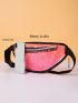 Star Graphic Colorblock Fanny Pack