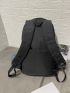 Large Capacity Double Zipper Backpack