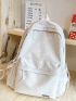 Large Capacity Knot Decor Backpack