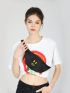 Cartoon & Letter Graphic Fanny Pack