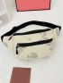 Cartoon Graphic Zipper Fanny Pack