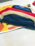 Letter Patch Color Block Fanny Pack