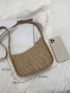 Minimalist Straw Bag