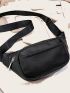 Minimalist Zipper Front Fanny Pack