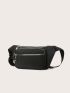 Minimalist Zip Front Fanny Pack