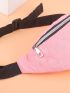 Stitch Design Zipper Fanny Pack