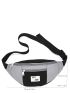 Colorblock Letter Patch Decor Fanny Pack