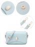 Mini Button Decor Flap Square Bag