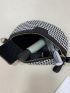 Houndstooth Pattern Fanny Pack