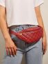 Mini Minimalist Quilted Belt Bag