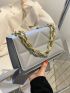 Mini Stitch Detail Chain Square Bag