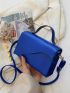 Mini Minimalist Irregular Flap Square Bag