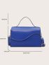 Mini Minimalist Irregular Flap Square Bag