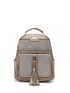 Studded & Tassel Decor Classic Backpack