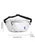 Large Capacity Checkered Fanny Pack