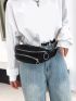 Minimalist Pocket Front Waist Bag