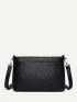 Minimalist Stitch Detail Crossbody Bag