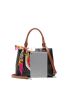 Twilly Scarf Textured Tote Bag