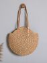 Minimalist Large Capacity Straw Bag