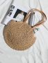 Minimalist Large Capacity Straw Bag