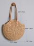 Minimalist Large Capacity Straw Bag