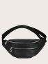 Double Zipper Fanny Pack