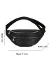 Double Zipper Fanny Pack