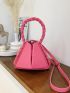 Mini Minimalist Braided Strap Novelty Bag