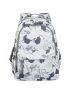 Leaf Graphic Pocket Front Backpack