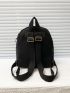 Minimalist Chain Decor Classic Backpack