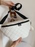 Quilted Fanny Pack With Coin Purse