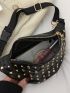 Studded Decor Fanny Pack