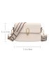 Mini Metal Lock Flap Square Bag