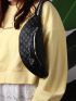 Minimalist Quilted Chain Decor Fanny Pack