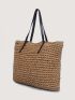 Minimalist Large Capacity Straw Bag