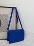 Mini Minimalist Quilted Flap Square Bag