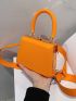 Mini Colorblock Top Handle Bag