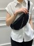 Minimalist Chain Decor Waist Bag