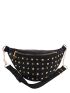 Studded Decor Chain Waist Bag