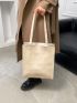 Vintage Design Shoulder Tote Bag