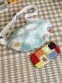 Tie Dye Cartoon Decor Fanny Pack