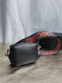 Mini Geo Graphic Guitar Strap Square Bag